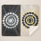 Couverture Sherpa Le cygne, no 8 | Hilma af Klint | (Devant (Horizontal))