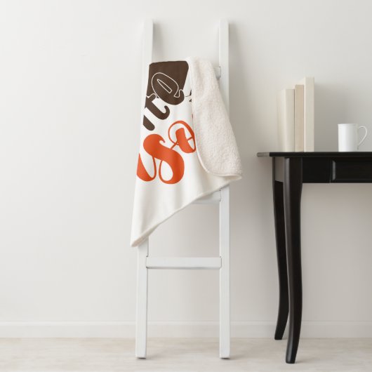 Couverture Sherpa Le football est ma saison préférée (En situation)