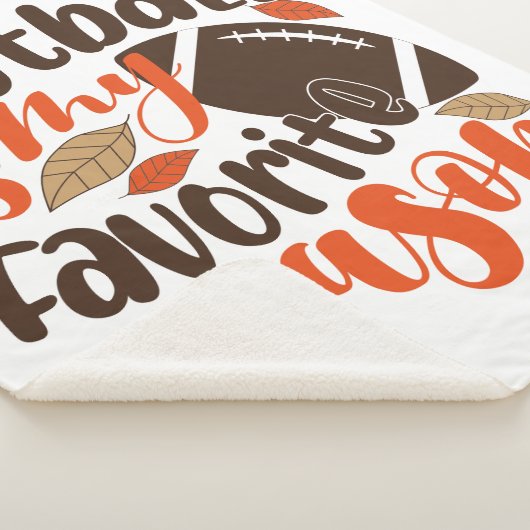 Couverture Sherpa Le football est ma saison préférée (3/4)