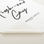 Couverture Sherpa Le Gay Haut De Gamme - Le Lotus Blanc (3/4)