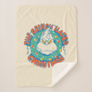 Couverture Sherpa Le Grinch détestait Noël
