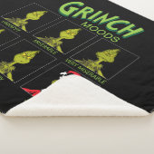 Couverture Sherpa Le Grinch | Tableau d'humeurs Édition Noël (3/4)