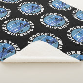 Couverture Sherpa Le hockey sur glace est ma superpuissance (3/4)