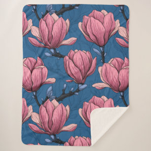 Couverture Sherpa Le jardin de Magnolia