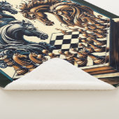 Couverture Sherpa Le jeu des chevaliers - les échecs rencontre l'ima (3/4)