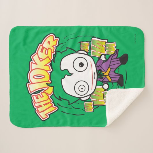 Couverture Sherpa Le Joker - Mini (Devant (Horizontal))