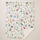 Couverture Sherpa Le lapin Peter (Devant)