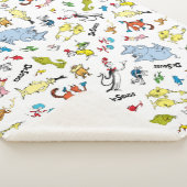 Couverture Sherpa Le monde de Dr Seuss Pattern (3/4)