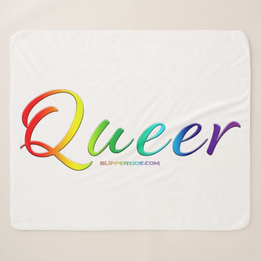 Couverture Sherpa Le mot unique expressif et étrange de SlipperyJoe (Devant (Horizontal))