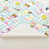 Couverture Sherpa Le Motif ABC du Dr Seuss avec des mots (3/4)