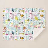 Couverture Sherpa Le Motif ABC du Dr Seuss avec des mots (Devant (Horizontal))