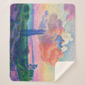 Couverture Sherpa Le nuage rose | Henri Edmond Cross | (Devant)