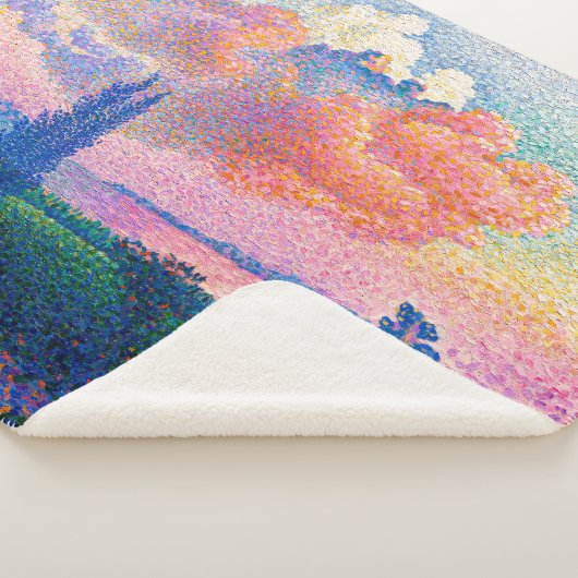 Couverture Sherpa Le nuage rose | Henri Edmond Cross | (3/4)