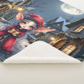 Couverture Sherpa Le Petit Messager de Noël.  (3/4)