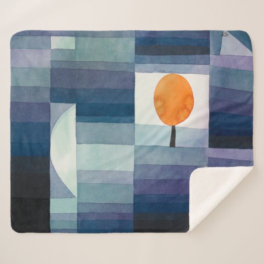 Couverture Sherpa Le Porte-monnaie d'automne | Paul Klee | (Devant (Horizontal))