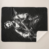 Couverture Sherpa Le président Abraham Lincoln jouant de la guitare (Devant (Horizontal))