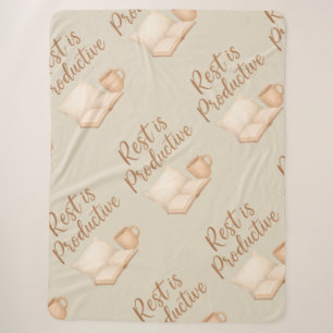 Couverture Sherpa Le repos est productif