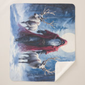 Couverture Sherpa Le roi de l'hiver arrive.  (Devant)
