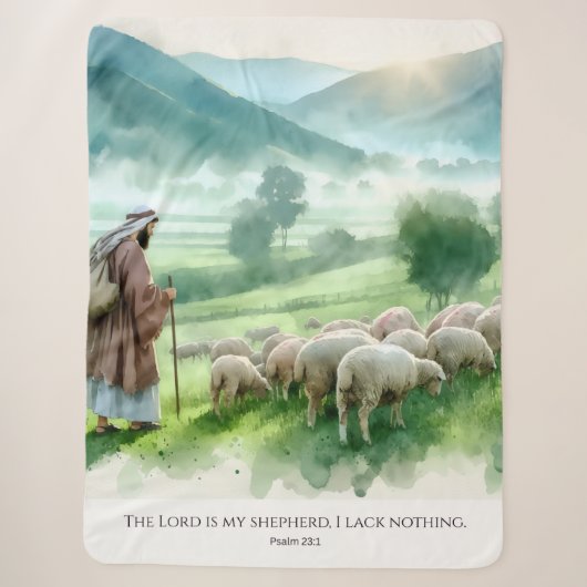 Couverture Sherpa Le Seigneur est mon berger (Devant)