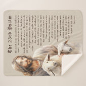 Couverture Sherpa Le Seigneur est Mon Berger - 23e Psaume (Devant (Horizontal))