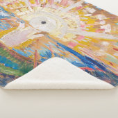 Couverture Sherpa Le Soleil | Edvard Munch | (3/4)