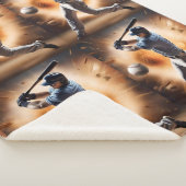 Couverture Sherpa Le terrain de baseball Thunder, (3/4)