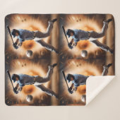 Couverture Sherpa Le terrain de baseball Thunder, (Devant (Horizontal))
