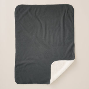 Couverture Sherpa Le textile noir en gros plan photographie