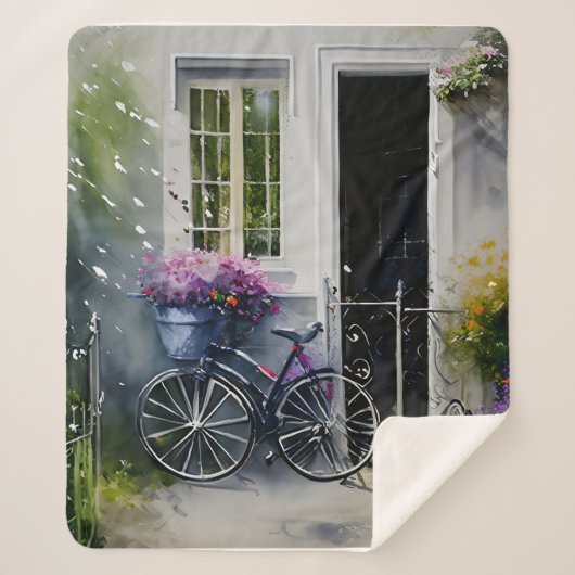 Couverture Sherpa Le Vélo du jardin (Devant)