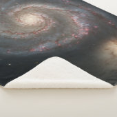 Couverture Sherpa Le Whirlpool Galaxy M51 & Companion dans l'espace (3/4)