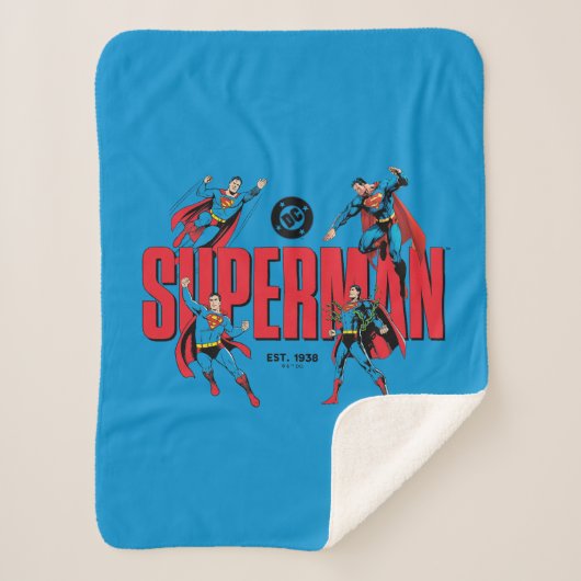 Couverture Sherpa Légendes de Superman pour toujours Graphique (Devant)