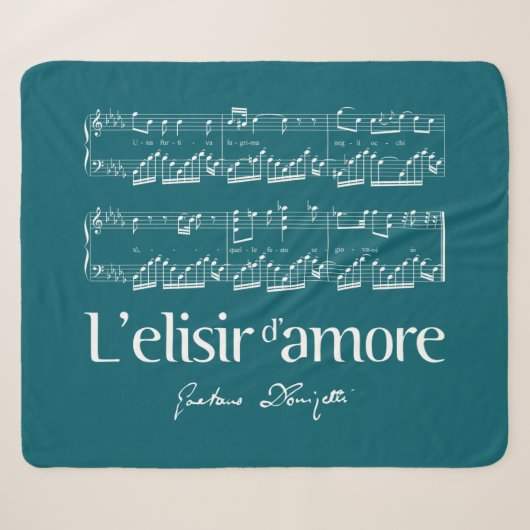 Couverture Sherpa L'elisir d'amore 2 (Devant (Horizontal))