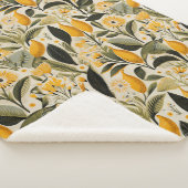 Couverture Sherpa Lemon Botanical Grove (3/4)