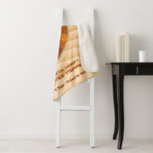 Couverture Sherpa Leo Zodiac Sign Modern 3D Astrology Design (En situation)