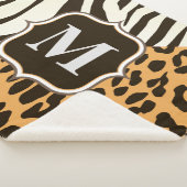 Couverture Sherpa Leopard et Zebra (3/4)