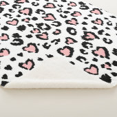 Couverture Sherpa Leopard or jaguar seamless pattern, textured fashi (3/4)