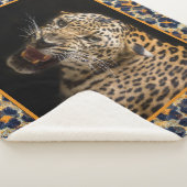 Couverture Sherpa Leopard Sherpa Blanket (3/4)