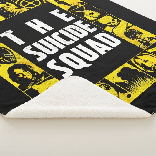 Couverture Sherpa L'équipe du suicide | Blocs d'icônes jaune et noir (3/4)