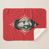 Couverture Sherpa L'équipe du suicide | Harley Quinn Diamond Target (Devant (Horizontal))