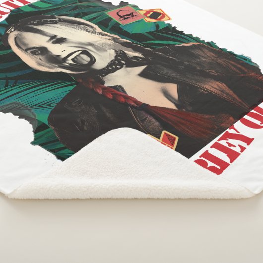 Couverture Sherpa L'équipe du suicide | Harley Quinn Winking (3/4)