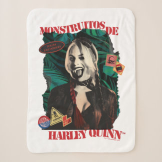 Couverture Sherpa L'équipe du suicide | Harley Quinn Winking