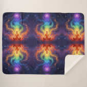 Couverture Sherpa Les 7 Chakras (Devant (Horizontal))