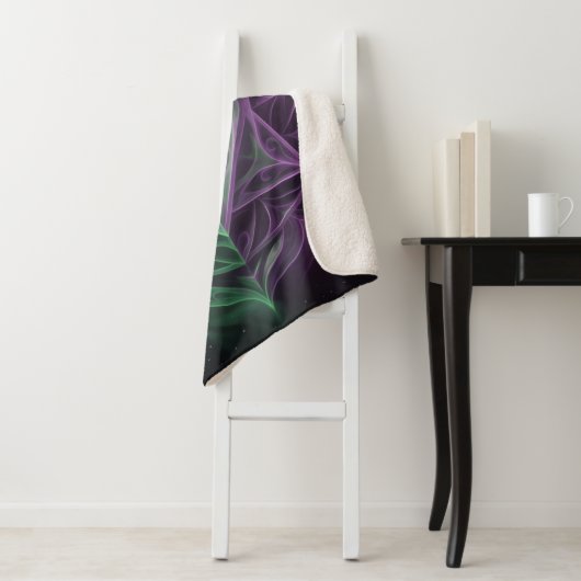 Couverture Sherpa Les 7 Chakras (En situation)