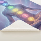 Couverture Sherpa Les 7 Chakras (3/4)