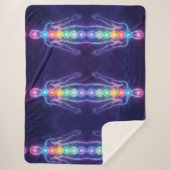 Couverture Sherpa Les 7 Chakras (Devant)