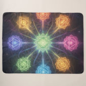 Couverture Sherpa Les 7 Chakras (Devant (Horizontal))