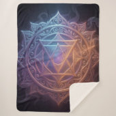 Couverture Sherpa Les 7 Chakras´1 (Devant)