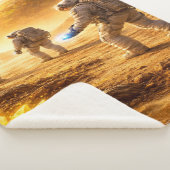 Couverture Sherpa Les astronautes explorent la planète jaune (3/4)