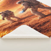 Couverture Sherpa Les astronautes explorent la planète orange (3/4)