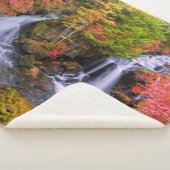 Couverture Sherpa Les cascades | Cascades de Faucet Nikko Japon Chut (3/4)